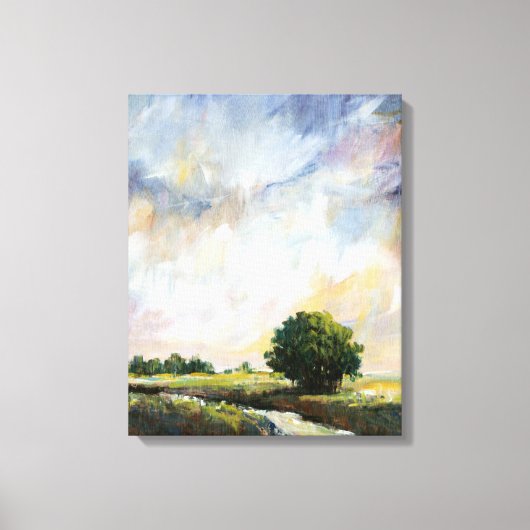 Amber Glow II Canvas Afdruk (Voorkant)
