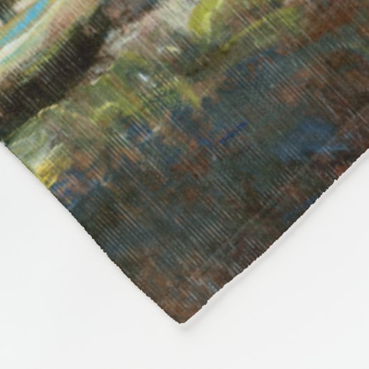 Amber Glow II Fleece Deken (Hoek)