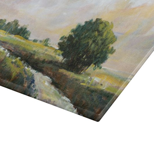 Amber Glow II Snijplank (Hoek)