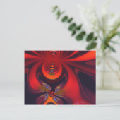 Amber Goddess Briefkaart (Staand voorkant)