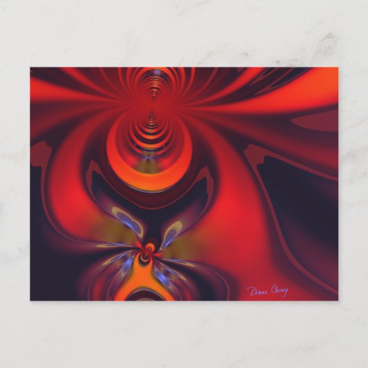 Amber Goddess Briefkaart (Voorkant)
