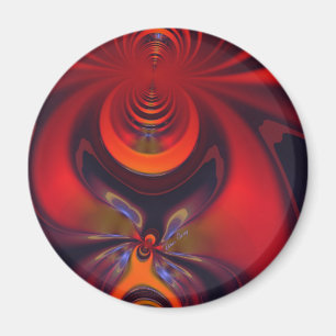 Amber Goddess - Oranje en Gold Passion Magneet