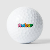 Amber Golfballen (Voorkant)