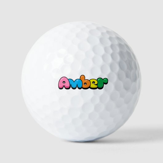 Amber Golfballen (Voorkant)
