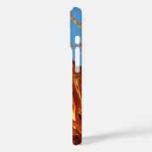 Amber golven Case-Mate iPhone case (Achterkant / Links)