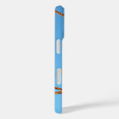 Amber golven Case-Mate iPhone case (Achterkant / Rechts)