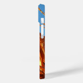 Amber golven Case-Mate iPhone case (Achterkant / Links)