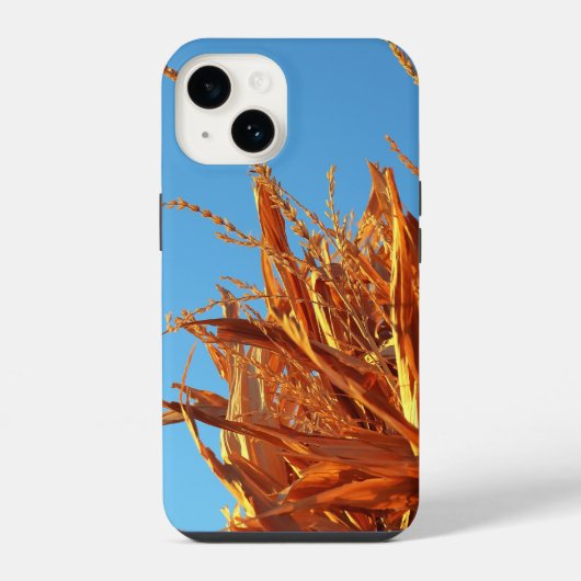 Amber golven iPhone hoesje (Achterkant)