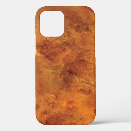 Amber goudbruine marmer Case-Mate iPhone case (Achterkant)