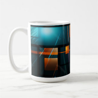Amber Grid Horizon Koffiemok