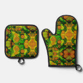 Amber Grove Ovenwant & Pannenlap Set (Voorkant)