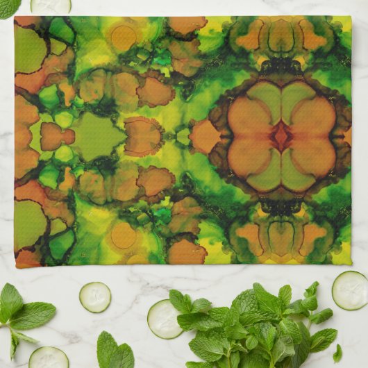 Amber Grove Theedoek (Gevouwen)