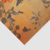 Amber Herfst Achtergrond Tissuepapier (Detail)