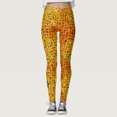 Amber Hieroglyphics Leggings (Voorkant)