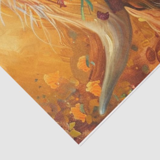 Amber Highlander Tissuepapier (Detail)