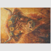 Amber Highlander Tissuepapier (Voorkant)