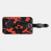 Amber Highlights Camo Bagagelabel (Achterkant horizontaal)