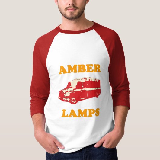AMBER LAMPS Softball Jersey Shirt (Voorkant)