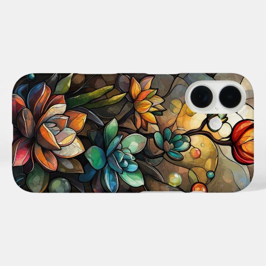 Amber Leavescape Case-Mate iPhone Case (Achterkant (horizontaal))