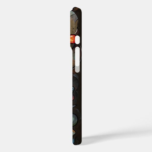 Amber Leavescape Case-Mate iPhone Case (Achterkant / Links)