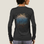 Amber luchten Tri-Blend shirt (Achterkant)