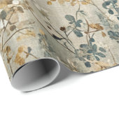 Amber Meadow bloemverpakkings papier (Rol Hoek)