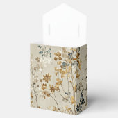 Amber meadow floral bedankdoosjes (Geopend)