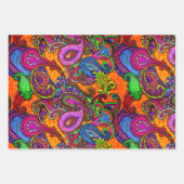 Amber Melange Paisley Guitar Set Wrapping Paper Sh (Voorkant 2)