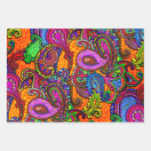 Amber Melange Paisley Guitar Set Wrapping Paper Sh (Voorkant)