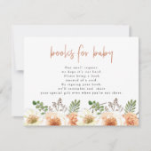 AMBER Modern Rustic Little Pumpkin Books for Baby Kaart (Voorkant)