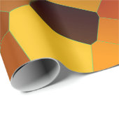 Amber Mosaic Pattern Cadeaupapier (Rol Hoek)