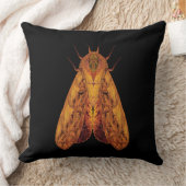 Amber Moth – Surreal Nature Form Kussen (Deken)