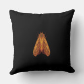 Amber Moth – Surreal Nature Form Kussen (Achterkant)