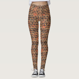 Amber Mozaïek Abstract Geometrisch Patroon 1326 Leggings