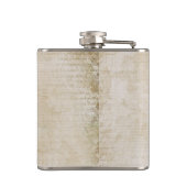 Amber Mums Buck Flask Heupfles (Achterkant)