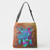 "Amber Opening" door Paul Buică Crossbody Tas (Achterkant)