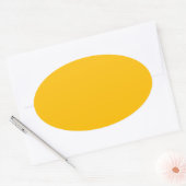 Amber Ovale Sticker (Envelop)