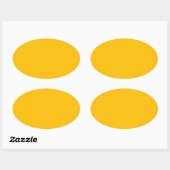 Amber Ovale Sticker (Vel)