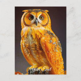 Amber Owl. Briefkaart