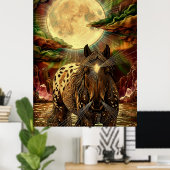 Amber Paard Aura Poster (Thuiskantoor)