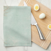 Amber Peeking Giraffe Towel Theedoek (Quarter Fold)