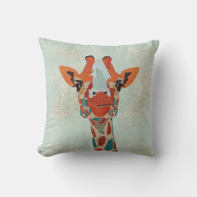 Amber Peking Giraffe MoJo Pillow Kussen (Voorkant)
