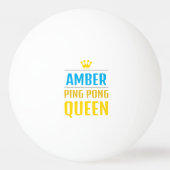 Amber Pingpongbal (Voorkant)