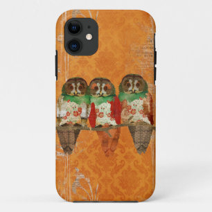 Amber Roos Owls iPhone Case