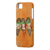 Amber Roos Owls iPhone Case (Achterkant Links)