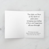 AMBER SILVERSTAR'S HOLIDAY HAPPY DAY GROETJES FEESTDAGEN KAART (Binnen)