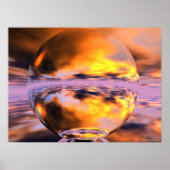 Amber Skies Poster (Voorkant)