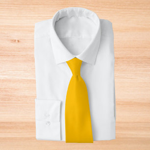 Amber Solid Color Stropdas