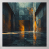 Amber Stille Kamer Poster (Voorkant)