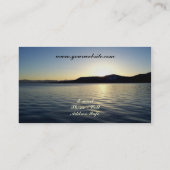 Amber Sunset Visitekaartje (Achterkant)